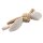 D&D Hundespielzeug Jule - sand - 52x10x10cm