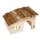 Duvoplus Kleintierhaus mit Schrägdach - 20 x 13 x 12cm