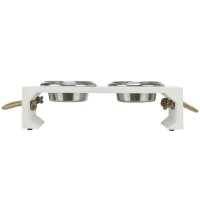 Trixie BE NORDIC Napf-Set, MDF/Edelstahl - 2 × 0,9 l