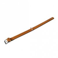 Karlie Halsband Elegance Kalbsleder - Cognac/Schwarz -...